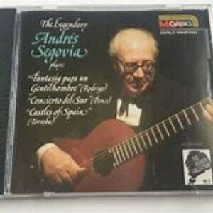 Andres Segovia The Legendary Fantasias spanish guitar EMI